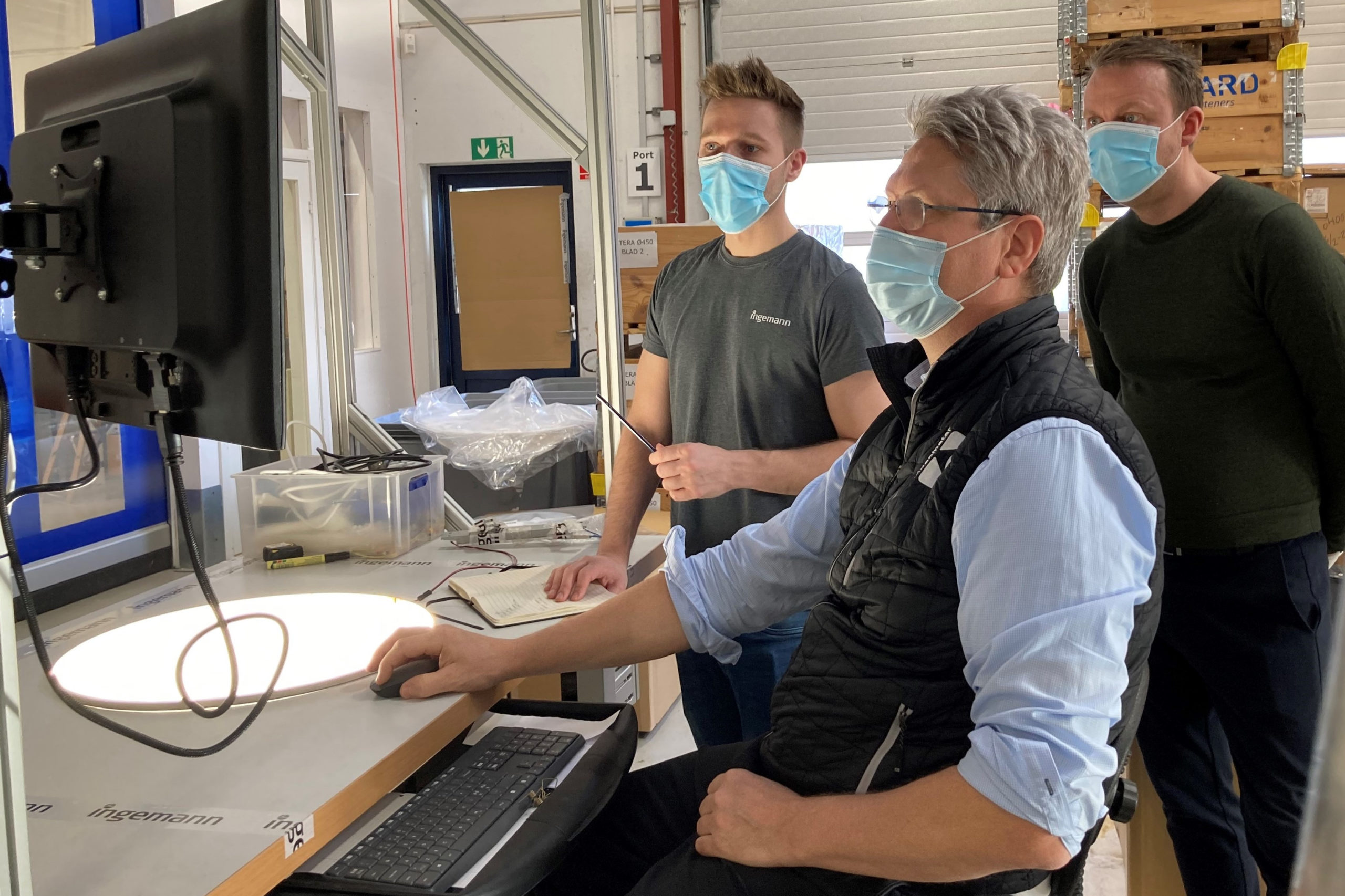 Installation of Vision system